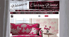 Desktop Screenshot of curtainworld.ie